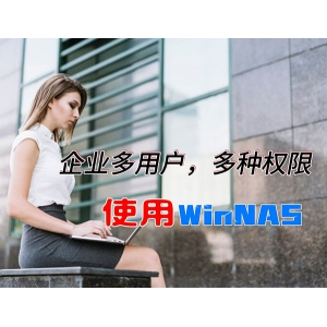 WinNAS在企业中的应用，多用户，不同权限访问服务器